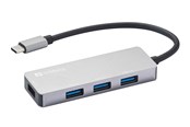 USB hub - Sandberg 4-Port USB-C Hub USB hub - 4 - Szary - 336-32
