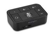 Sluchawki, zestaw sluchawkowy - Kensington Przełącznik Pro Audio 3 w 1 do zestawu słuchawkowego - K83300WW