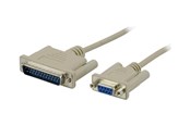 Kable - rózne - Deltaco Modem Cable DB9 female-DB25 male 3m - DEL-34