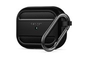 Słuchawki, zestaw słuchawkowy - Spigen Rugged Armor - black - AirPods Pro - ASD00540