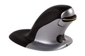 Myszka - Fellowes Penguin Large - Vertical mouse - Laser - Srebrny - 9894501