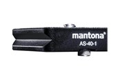Akcesoria do statywu - mantona AS-40-1 Quick Release Plate - 21460