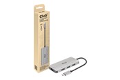 USB hub - Club 3D CSV-1547 - hub - 4 ports USB hub - 4 - USB 3.2 - Szary - CSV-1547