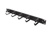 Akcesoria sieciowe - Deltaco 19" 1U Metal Cable Management - SP-3055-1U