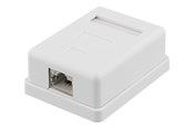 Akcesoria sieciowe - Deltaco CAT6A Shielding Wall Socket - VR-220
