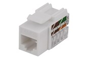 Akcesoria sieciowe - Deltaco UTP CAT6 Keystone connector 90 degree "Tool-free" - MD-111