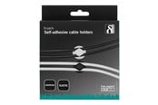 Akcesoria sieciowe - Deltaco Cable Holder Self Adhesive 6-pack - CC-929