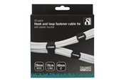 Zarzadzanie kablami - Deltaco Hook and loop fastener cable 10pack - CM10S