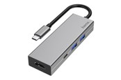 Stacja dokująca - Hama Multiport Adapter - docking station - USB-C 3.2 Gen 1 - HDMI - 00200107
