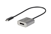 Kabel wyświetlacza - StarTech.com USB C to DisplayPort Adapter - 8K/4K 60Hz USB-C to DisplayPort 1.4 Adapter Dongle - USB Type-C to DP Monitor Video Converter - Works w/Thunderbolt 3 - CDP2DPEC