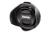 Akcesoria do aparatu i obiektywu - Hama Lens Hood with Lens Cap universal 55 mm - 93658