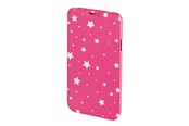 Telefon - Pokrowiec i etui - Hama "Luminous Stars" Booklet Case for Apple iPhone 6/6s pink/white - 138288