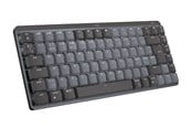 Klawiatura - Logitech MX Mechanical Mini Minimalist Wireless Illuminated Performance Keyboard Graphite - Tactile - US International - Klawiatury - Angielski (US) - Czarny - 920-010780
