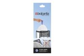 Akcesoria do czyszczenia - brabantia Size D - trash can liner - high-density polyethylene (HDPE) - white - pack of 20 - 246760