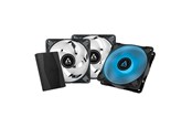 Wentylator obudowy - Arctic Case Acc P12 Fan 12cm PWM PST RGB Black 3-Pack - Wentylator obudowy - 120mm - 0 dBA - ACFAN00229A