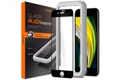 Telefon - szklo ochronne - Spigen AlignMaster FC - black - iPhone SE (2022/2020)/8/7 - AGL01294