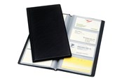 Akcesoria do biura - Esselte Business card book - for 60 x 95 mm - capacity: 128 cards - black - 56837