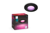 Inteligentny dom - Philips Hue Xamento Recessed 1x5.7W - Black - 929003812601