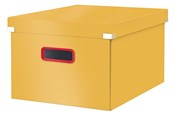 Archiwizacja i przechowywanie - Leitz Średnie pudełko do przechowywania  Click & Store Cosy Ciepły żółty - 53480019