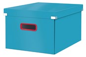 Archiwizacja i przechowywanie - Leitz Średnie pudełko do przechowywania  Click & Store Cosy Morski niebieski - 53480061