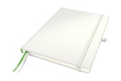 Zeszyty, notesy i formularze - Leitz Notatnik  Complete, A4, w kratkę, z twardą okładką Biały - 44710001