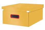 Archiwizacja i przechowywanie - Leitz Duże pudełko do przechowywania  Click & Store Cosy Ciepły żółty - 53490019