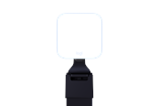 Wyposazenie do streamingu - Logitech Litra Glow Premium Streaming Light with TrueSoft - Graphite - 946-000002