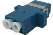 Akcesoria sieciowe - Deltaco Snap-in fiber mating sleeve 2xLC-LC Single mode. - FBP-1065