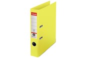 Segregator dzwigniowy i ringowy - Esselte Segregator No.1, karton w 100% z recyklingu, żółty - 627573