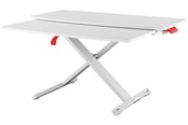 Monitor - Leitz Regulowana podstawka na biurko z wysuwanym pulpitem Ergo Cosy do pracy na stojąco - 65320085