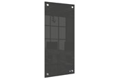 Konferencja i prezentacja - Nobo Szklana mała tabliczka suchościeralna , podłużna, 300 x 600 mm Czarny - 1915609
