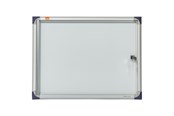 Konferencja i prezentacja - Nobo Extra Flat Magnetic Lockable Noticeboard 2XA4 - 1901798