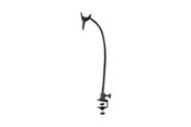 Akcesoria foto i wideo - Walimex Gooseneck w/ Clamp Holder and Studio Clip - flexible arm - 16783