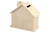 Materialy hobbystyczne - Creativ Company Wooden Money Box House - 57472