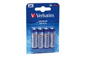 Bateria - Verbatim battery - 4 x AA type - Alkaline - 49921