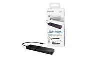 USB hub - LogiLink Ultra-slim USB 3.2 Gen 1x1 USB-C 4-port hub USB hub - 4 - Czarny - UA0311