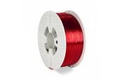 Filament - Drukarka 3D - Verbatim - transparent red - PETG filament - 55054