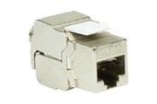 Akcesoria sieciowe - LogiLink Cat.6A Keystone Jack STP AWG 22-24 toolless 17.2 mm width - NK4001