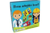 gry-planszowe-karciane-i-kosci - Forlaget Globe Hvem arbejder hvor? (DK) - 5704976059066