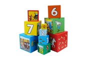 Zabawki dla niemowląt - Barbo Toys Pippi Longstocking Stacking Cubes - 8600