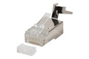 Kabel sieciowy - LogiLink RJ45 modular plug Cat.8.1/Cat.6A shielded 10 pcs. - MP0030