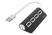 USB hub - Hama hub - 4 ports USB hub - 4 - Biały - 00200119