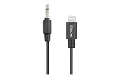 Kabel wyświetlacza - BOYA BY-K1 - Lightning to headphone jack adapter - 20 cm - BY-K1