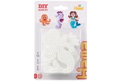 Kreatywne gry - Hama Iron on bead plates - Mermaid Seahorse Hexagon - 4575