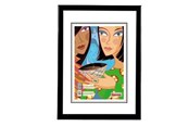 Dekoracje - Hama "Madrid" Plastic Frame black 30 x 45 cm - 66776