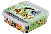 Kreatywne gry - Hama Bead Set Maxi - Wild Animals 600 pcs - 8751