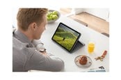 Klawiatura - Logitech Folio Touch - Etui z klawiaturą - Francja - Szary - 920-009958