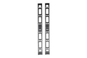 Szafa rack - Tripp Lite 42U Rack Enclosure Server Cabinet Vertical Cable Management Bars - rack cable management panel - SRVRTBAR