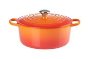 Garnki - Le Creuset - Cocotte rotonda 24 cm 4.2L Orange - 21177240902430