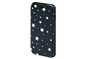 Telefon - Pokrowiec i etui - Hama "Luminous Stars" Booklet Case for Apple iPhone 6/6s black/white - 138287